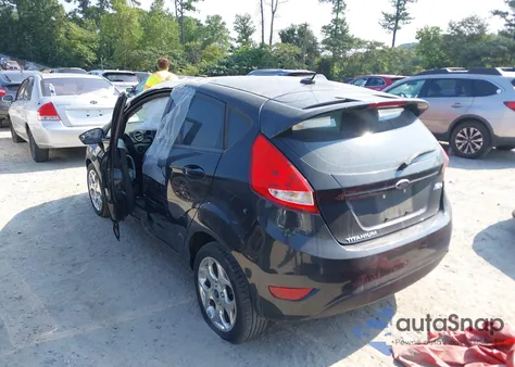 2013 Ford Fiesta Titanium from USA, damaged, VIN 3FADP4FJ2DM113719